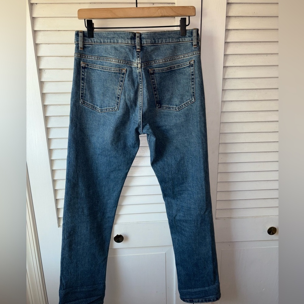 A.P.C. Petit Standard Slim Straight Jeans Women’s 10 (Men’s 29) Medium Wash - Picture 4 of 5